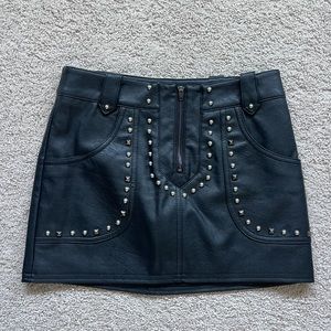 Urban Outfitters Leather Skirt